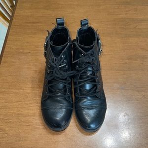 Wonder Nation Kids Black Boots